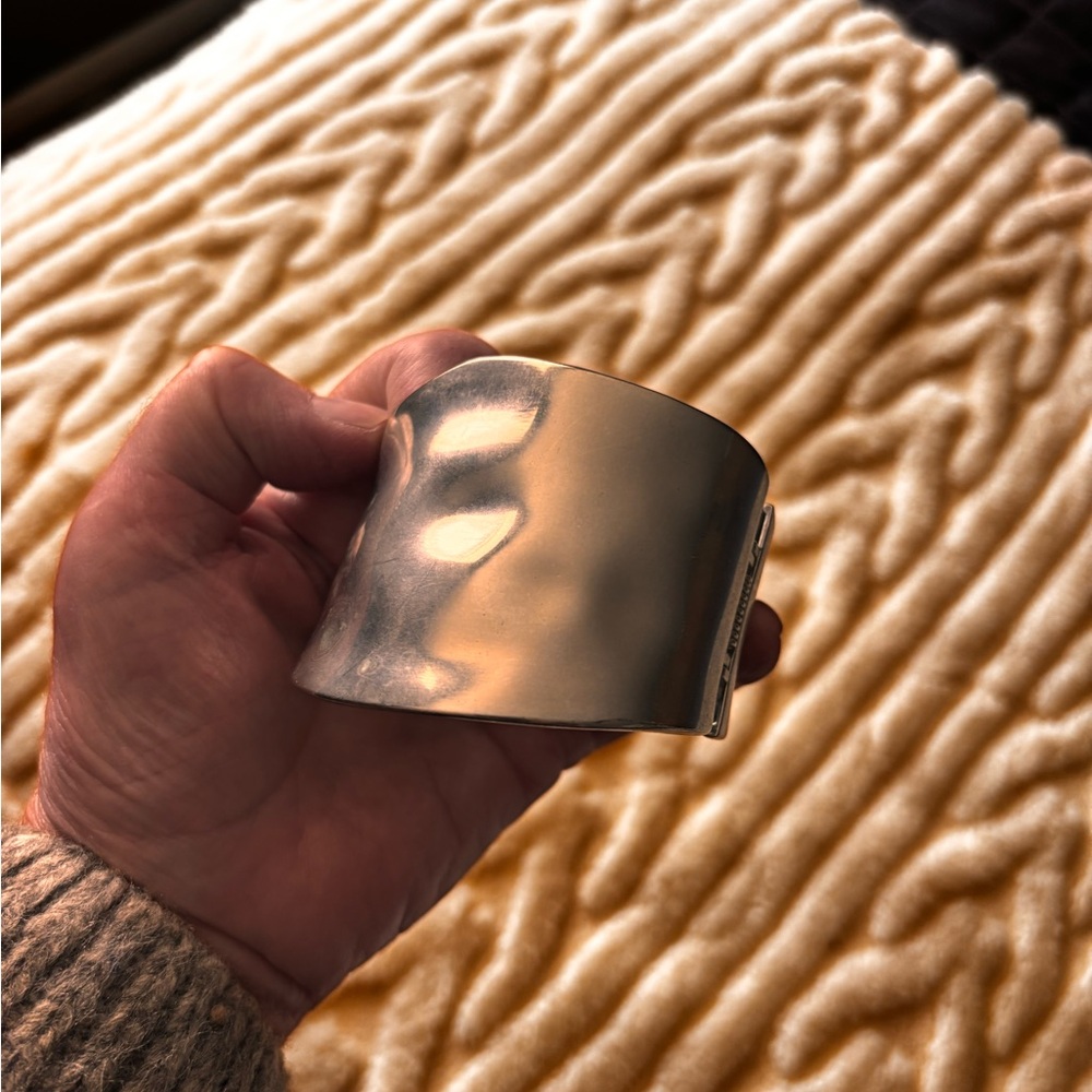 Womens chunky cuff bracelet
